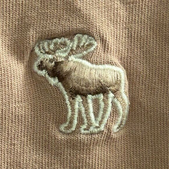 Abercrombie & Fitch Men's Pink Crew Neck Tee Size L Tall - Picture 6 of 8